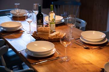 Dining together is a real treat and so easy to do.