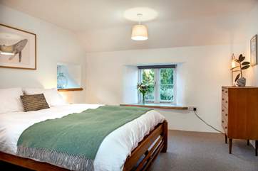 Enjoy lazy mornings in bed listening to the sounds of the countryside.