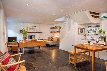 The open plan living-room will ensure you enjoy time together.