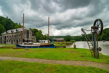 Cotehele is a National Trust medieval house with Tudor additions, situated in the parish of Calstock.