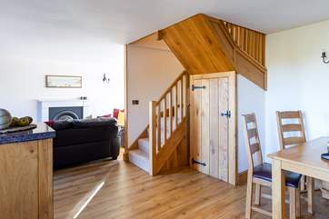 The barn is presented to a high standard.