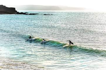 Surf the waves at Bude!