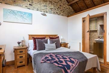 The main double bedroom again benefits from a conversion full of charm and character.