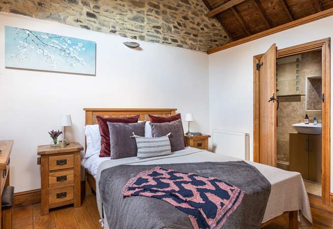The main double bedroom again benefits from a conversion full of charm and character. 