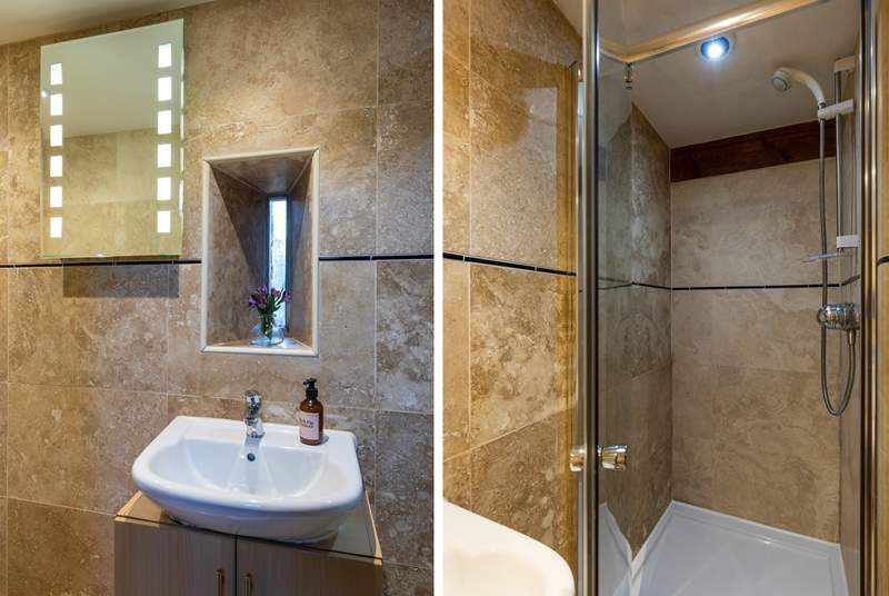 Both en suite shower-rooms are fully tiled and beautifully finished. 