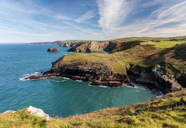 Head out to the north coast and walk the miles of coast path. Tintagel Castle is also worth a visit. 