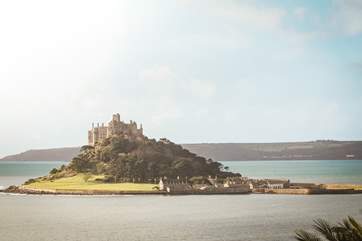 St Michael's Mount is a short stroll away.