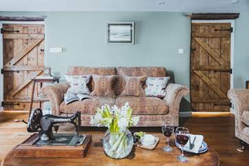 This beautiful farmhouse retains so many original features you really will feel at home here.