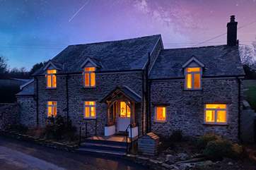 With little light pollution in this area, you can do a bit of star gazing from this amazing location.