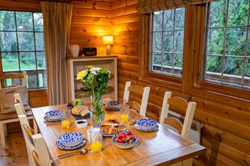 Lovely woodland views from every aspect.