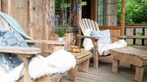 Enjoy a sundowner on the covered verandah. 