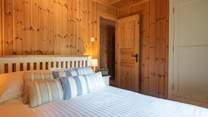 Bedroom 2 has a lovely double bed. 