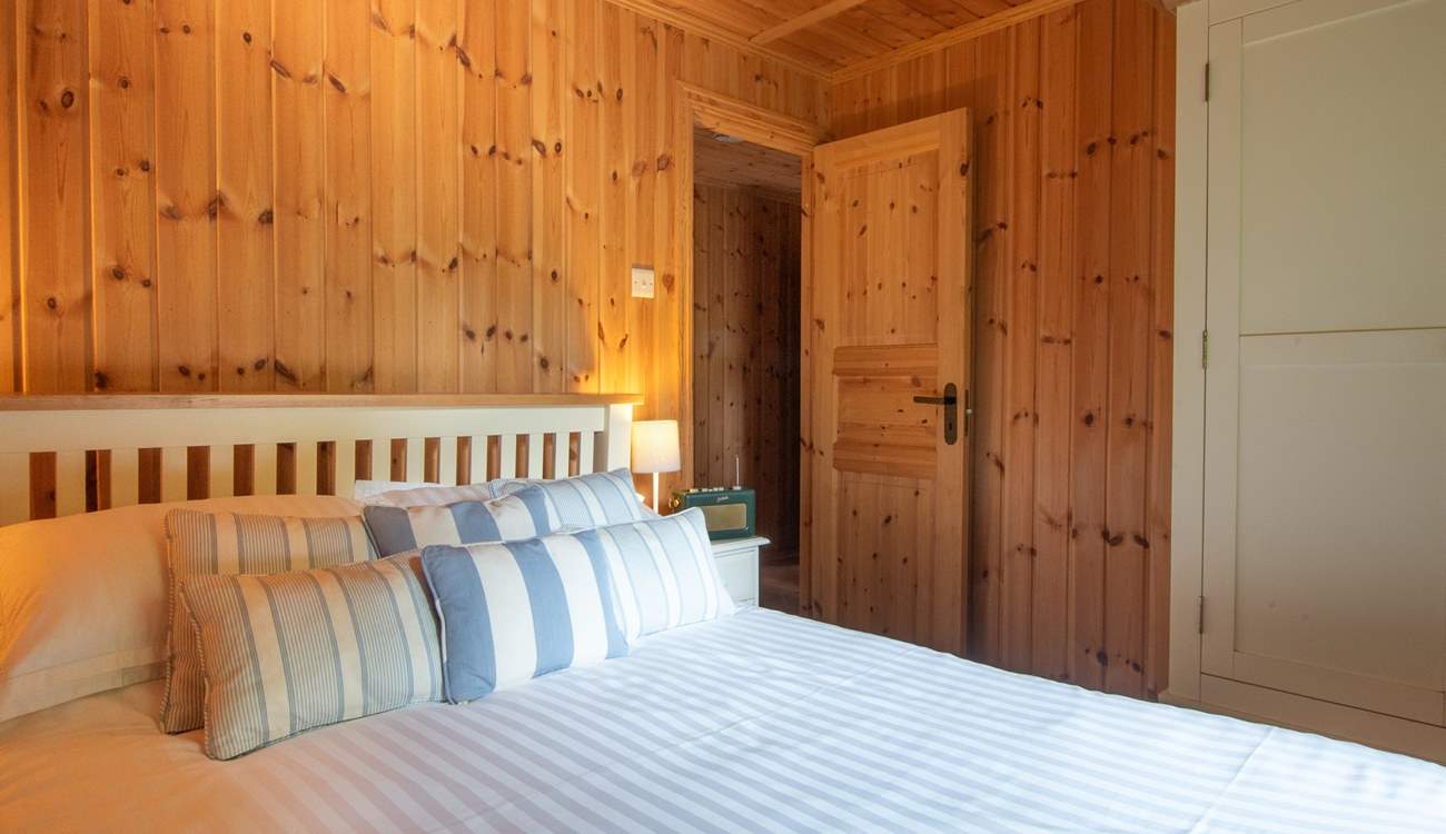 Bedroom 2 has a lovely double bed. 