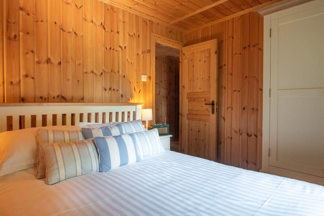 Bedroom 2 has a lovely double bed.