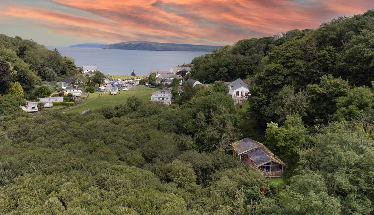 Welcome to Y Berllan Hideaway, just a short stroll away from the beautiful Cwm Yr Eglwys beach.