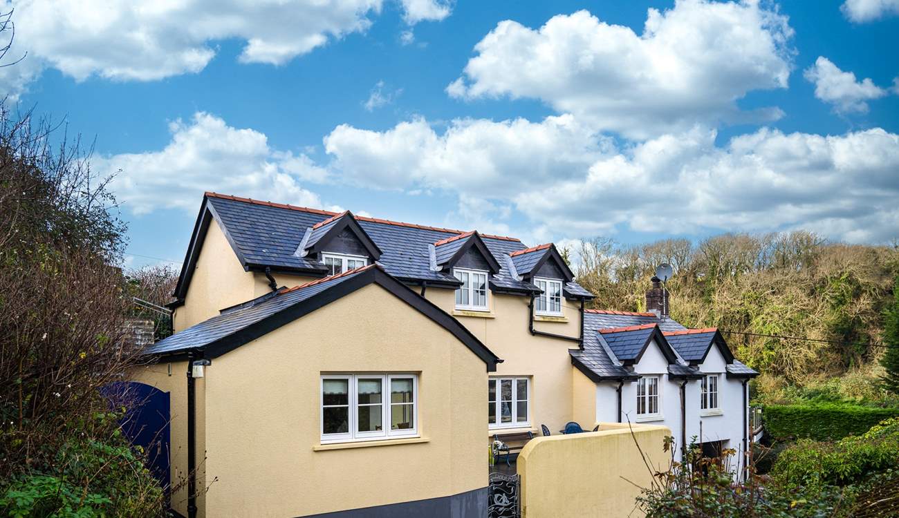 Beautiful beach house just a stroll from the sea.