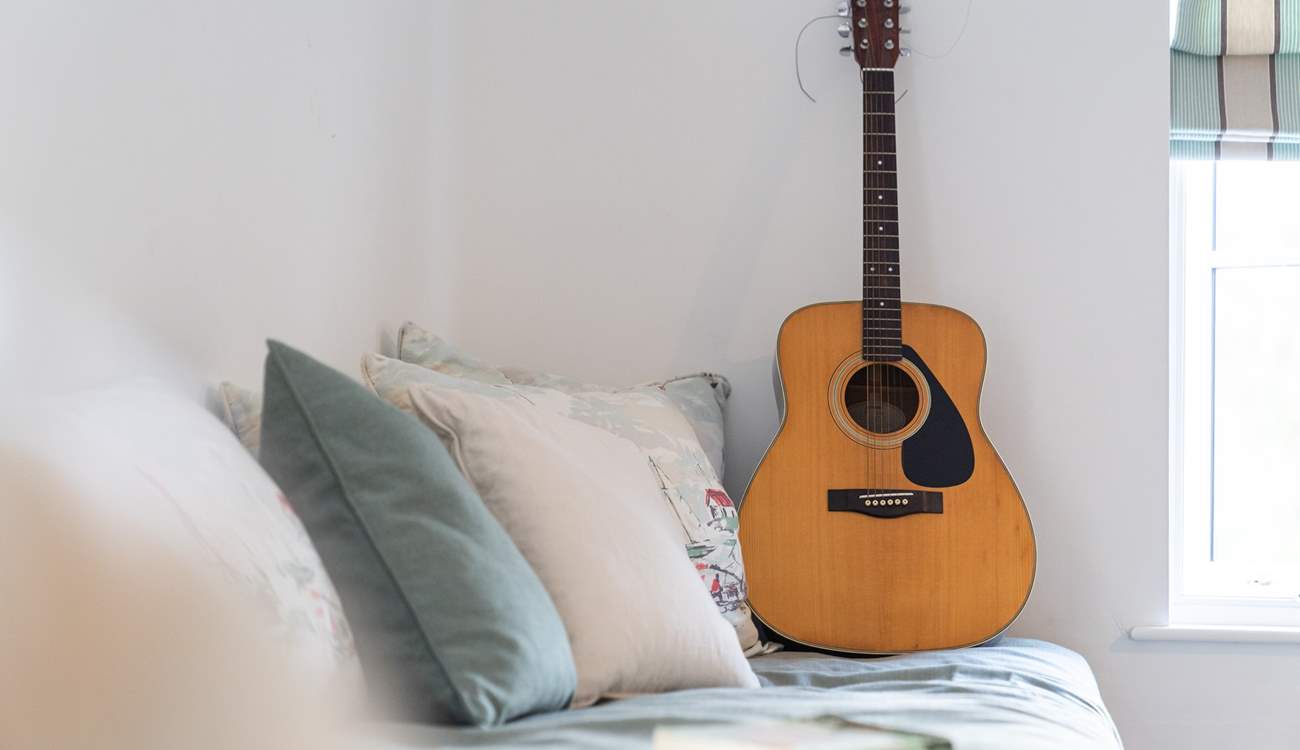 Stretch out on the comfortable day bed.