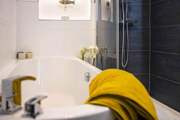 Enjoy a long soak, the perfect end to a busy day.