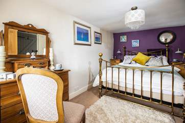 The beautiful bedroom with lovely finishing touches. Bedroom two is currently being redecorated - photograph to follow.
