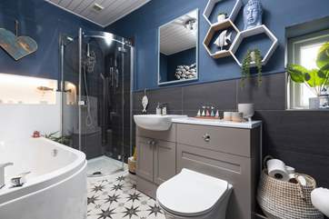 There are lovely finishing touches throughout.