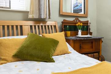 The second bedroom is a real treat making the perfect double bedroom.