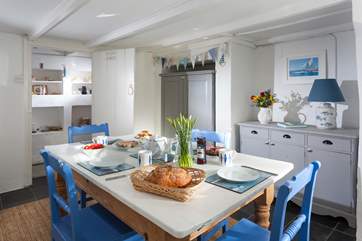 The cottage is furnished with lovely little touches throughout.