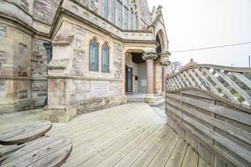 There is a decked patio area for you to enjoy dining al fresco on those warm blissful days.