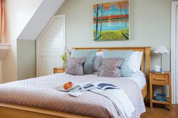 Bedroom 4 offers the perfect main bedroom with a generous sized en suite, situated on the first floor.