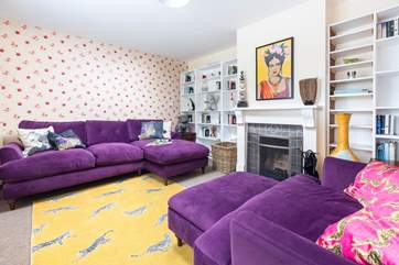 And relax in the second sitting room!