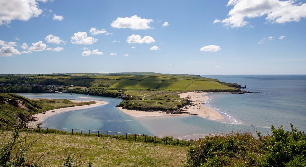 The beautiful Bantham beach is only a short car journey away. What a magical beach.