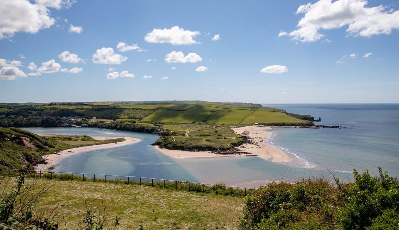 The beautiful Bantham beach is only a short car journey away. What a magical beach.