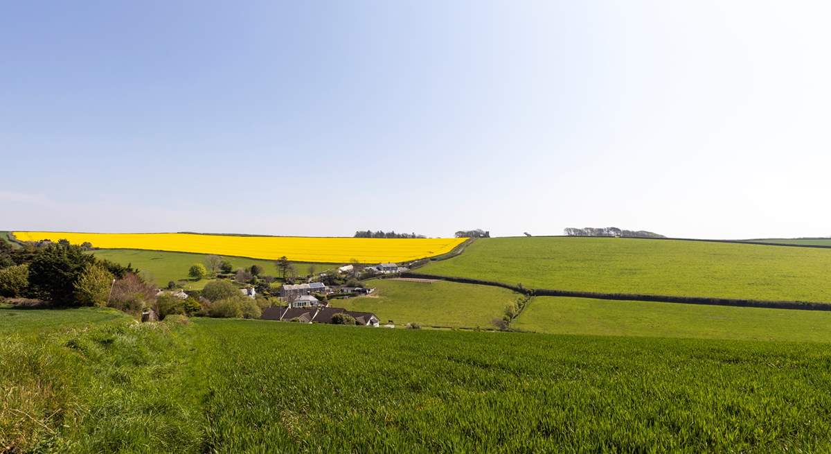 Stunning views can be enjoyed from all angles in this glorious south Devon spot.