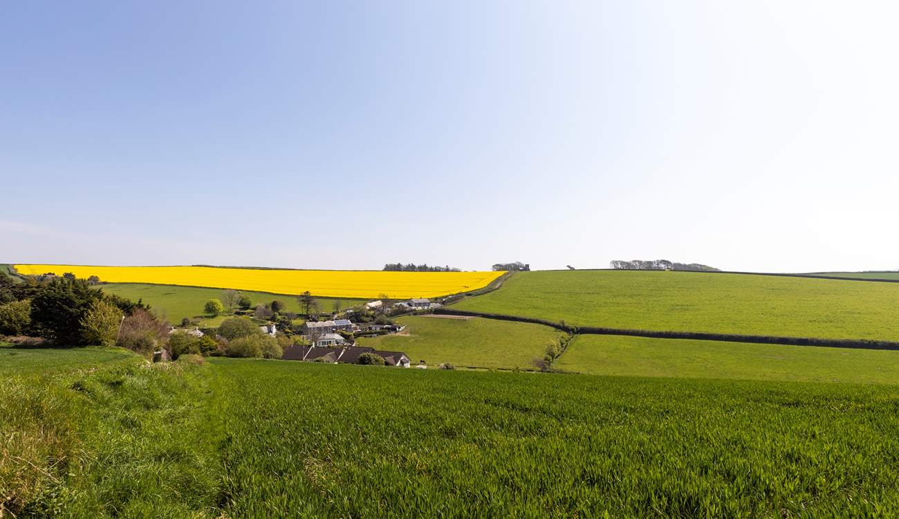 Stunning views can be enjoyed from all angles in this glorious south Devon spot.