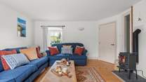 The sitting-room is a lovely, welcoming space.