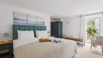 Bedroom 2 is beautifully decorated.