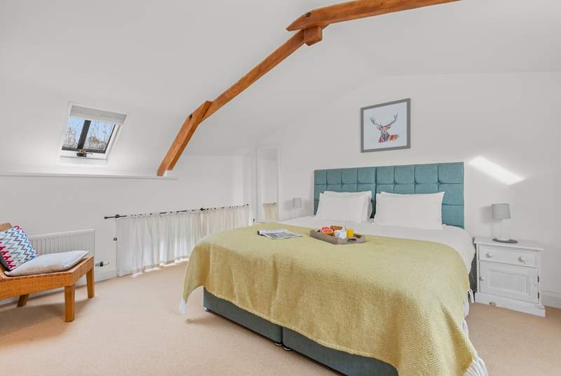 Bedroom 3 is home to this fabulous super-king 'zip and link' bed, which can be split into twin beds on request.