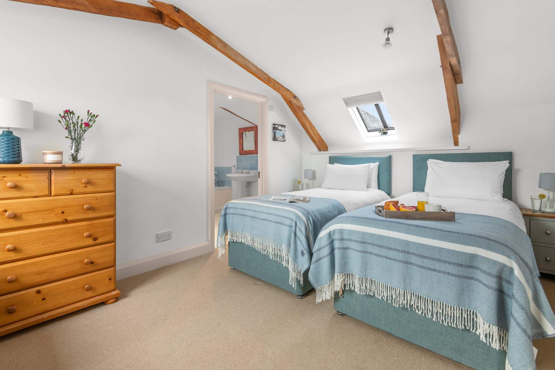 Bedroom 4 can be made up as a super-king or a twin.