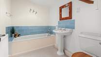 With an en suite bathroom.