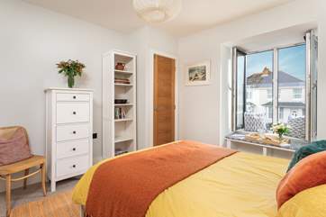 Bedrooms 1 and 2 are located on the first floor.