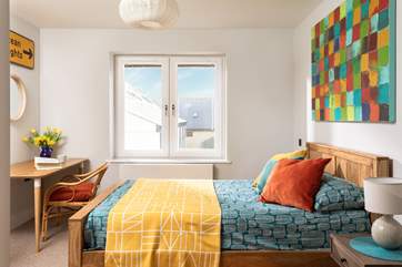Lovely colourful linens await you.