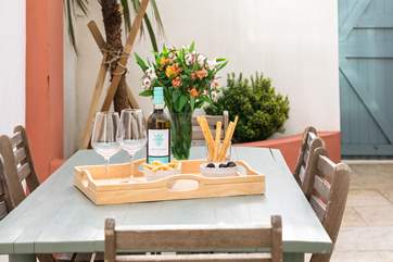 Enjoy a glass of wine whilst catching up on the day's adventures and planning tomorrow's.