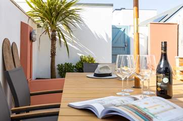 Enjoy a glass of wine whilst catching up on the day's adventures and planning tomorrow's.