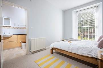 The main bedroom has an en suite shower-room.