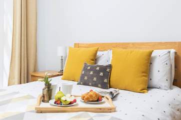 Breakfast in bed, yes please.