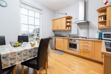 Perhaps have a more cosy meal in the kitchen at the breakfast table.