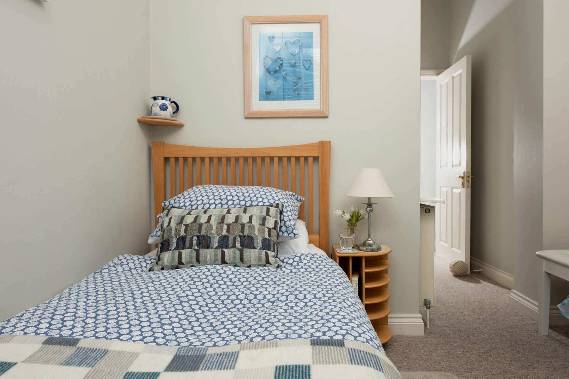 The three bedrooms give lots of space for everyone in your party. 