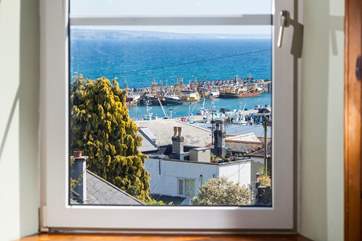 The view from the sitting-room.