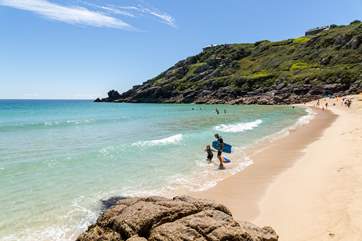 You have so many beaches and coves to explore in this beautiful part of west Cornwall.