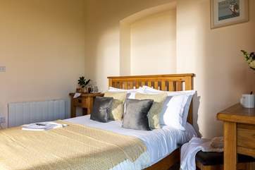 The main bedroom offers a relaxing place to enjoy and recharge.