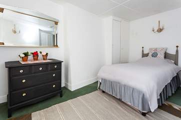 Bedroom number three is a lovely single overlooking the rear.